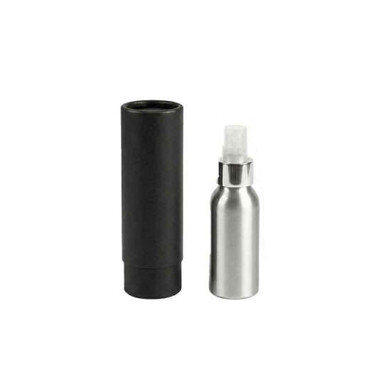 Flasker med skruelåg af aluminium med pumpe eller sprayhætter