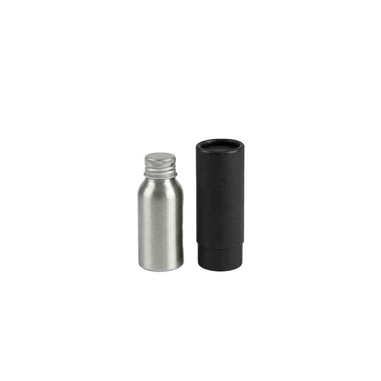 Flasker med skruelåg af aluminium med pumpe eller sprayhætter