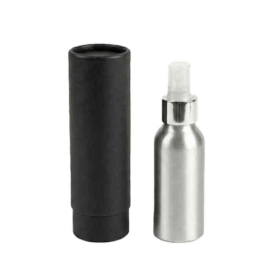 Flasker med skruelåg af aluminium med pumpe eller sprayhætter
