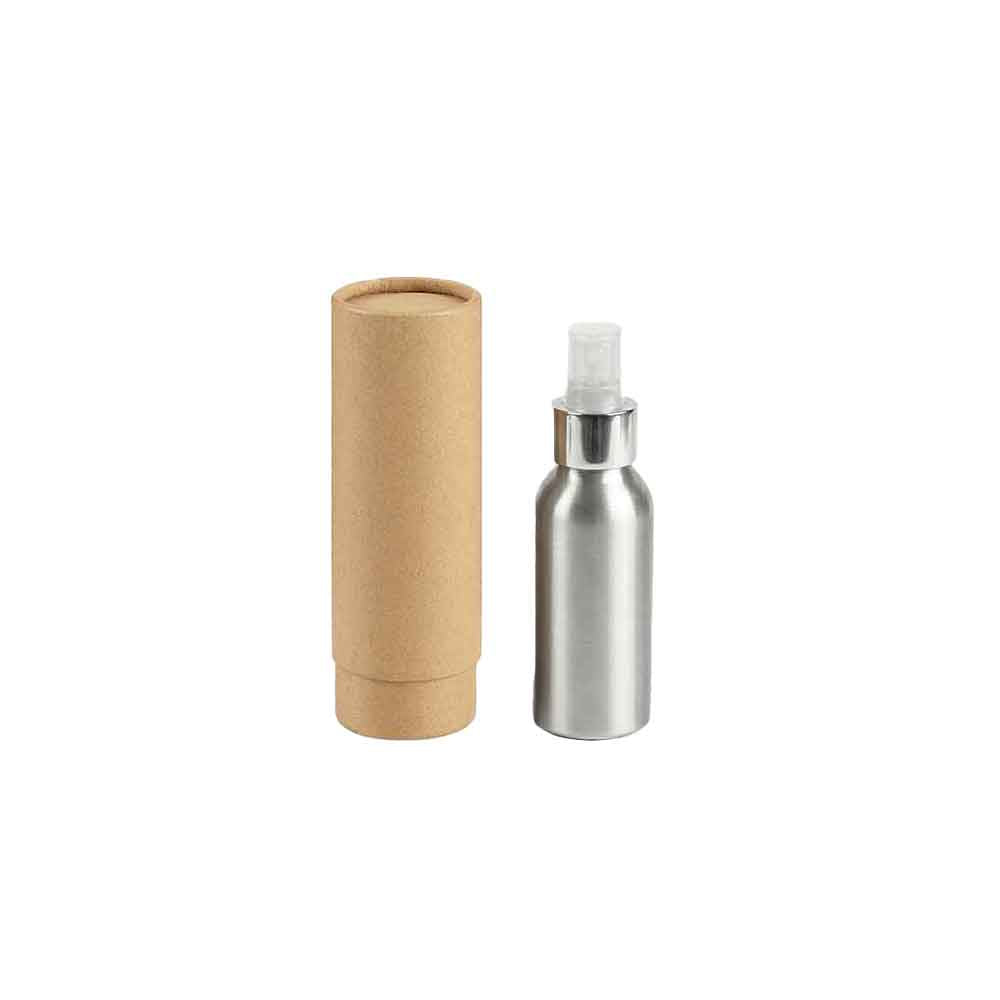 Flasker med skruelåg af aluminium med pumpe eller sprayhætter
