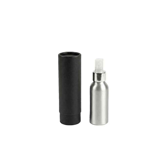 Flasker med skruelåg af aluminium med pumpe eller sprayhætter