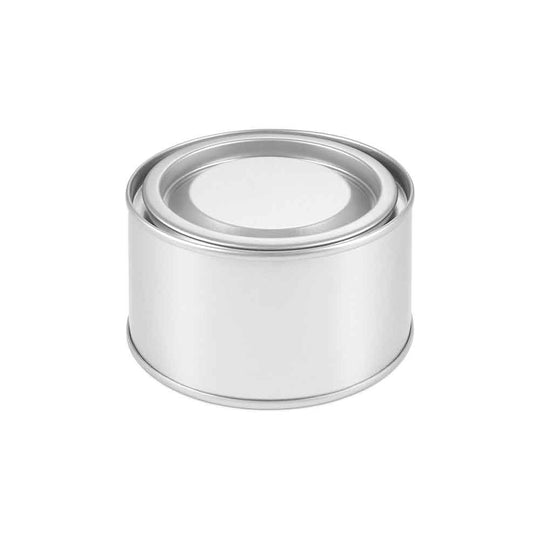 Small silver lever lid tin, SKU Code: T0615