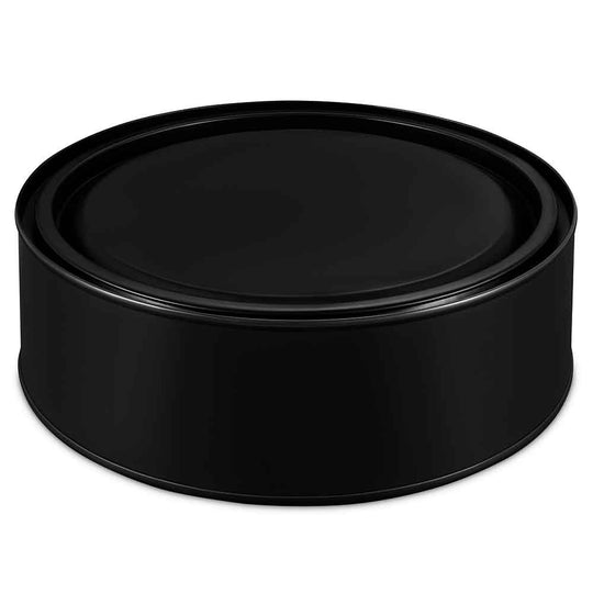 Large black lever lid tin, SKU code: T0639