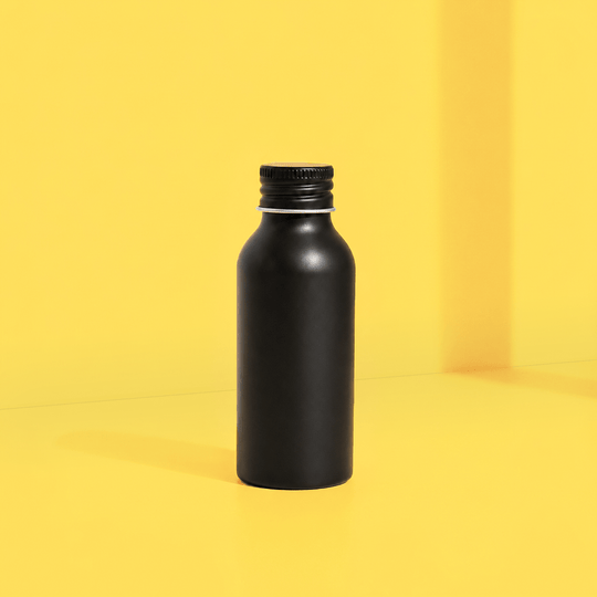 Limited Edition: Sort glans aluminium flasker | Eksklusiv finish