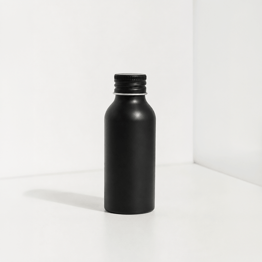 Limited Edition: Sort glans aluminium flasker | Eksklusiv finish