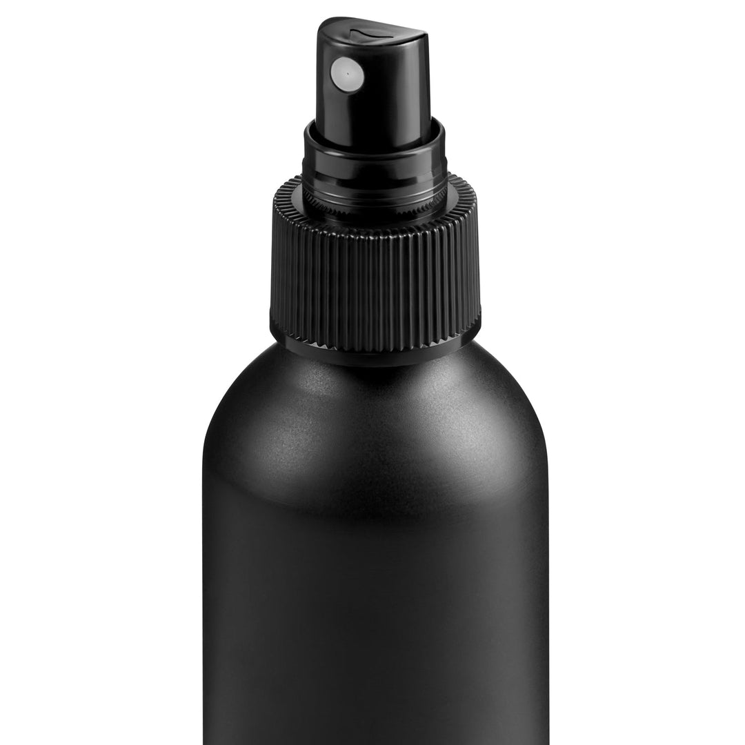 Flasker med skruelåg af aluminium med pumpe eller sprayhætter