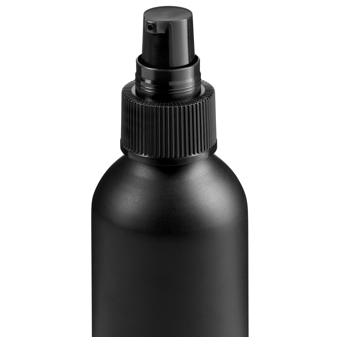 Flasker med skruelåg af aluminium med pumpe eller sprayhætter